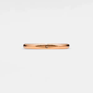 Custom Initial Letter Stacking Band Ring - Perimade & Co.