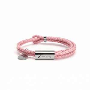Custom Leather Couple Matching Bracelet - Perimade & Co.