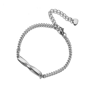 Custom Mobius Strip Couple Matching Bracelet - Perimade & Co.