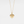 Gold heart-shaped locket necklace with a star and diamond on a light gray background