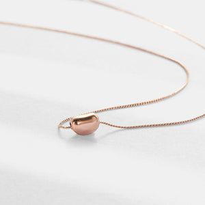 Cute Acacia Kidney Bean Pendant Necklace - Perimade & Co.