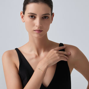 Evil Eye Nazar Boho Rainbow Bead Bracelet