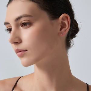 Tiny Small Star of David Cartilage Stud Earrings