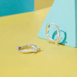 Dachshund Dog Huggie Hoop Earrings - Perimade & Co.