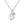 Dainty Baroque Square Pearl Charm Necklace - Perimade & Co.