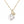 Dainty Baroque Square Pearl Charm Necklace - Perimade & Co.