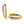 Dainty Bezel CZ Elongated Oval Hoop Earrings - Perimade & Co.