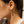 Dainty Bezel CZ Elongated Oval Hoop Earrings - Perimade & Co.