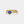 Dainty Blue Enamel Evil Eye CZ Flat Band Ring - Perimade & Co.