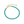 Turquoise beaded bracelet with gold clasp on a white background