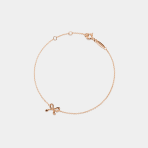 Dainty Bow Tie Charm Stacking Bracelet - Perimade & Co.