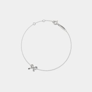 Dainty Bow Tie Charm Stacking Bracelet - Perimade & Co.