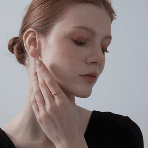 Dainty Butterfly Stacking Band Ring - Perimade & Co.