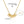 Dainty CZ Letter Charm Layering Necklace - Perimade & Co.