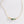Dainty CZ Opal Asymmetric Ball Chain Necklace - Perimade & Co.