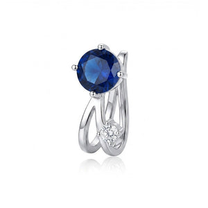 Dainty Dual CZ Split Layered Clip-On Earrings - Perimade & Co.