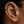 Dainty Dual Marquise CZ Spiral Hoop Earrings - Perimade & Co.