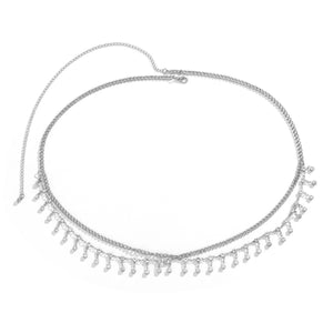 Dainty Gold Boho Double Waist Belly Chain - Perimade & Co.
