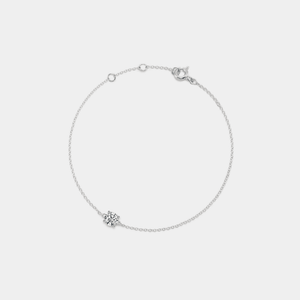 Dainty Gold Heart Charm Stacking Bracelet - Perimade & Co.