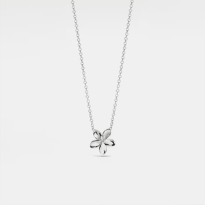Dainty Gold Small Flower Charm Necklace - Perimade & Co.