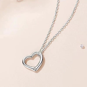 Dainty Heart Charm Pendant Necklace - Perimade & Co.