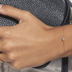 Dainty Heart Charm Stacking Bracelet - Perimade & Co.