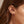 Dainty Heart CZ Accent Huggie Hoop Earrings - Perimade & Co.