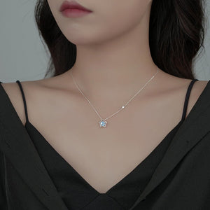 Dainty Hollow Out Star Pendant Necklace - Perimade & Co.