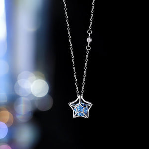 Dainty Hollow Out Star Pendant Necklace - Perimade & Co.