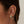 Dainty Hoop Stud Chain Dual Piercing Earrings - Perimade & Co.