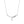 Dainty Knot Curved Bar Pave Charm Necklace - Perimade & Co.