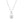Dainty Mini CZ Pave Padlock Charm Necklace - Perimade & Co.