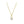 Dainty Mini CZ Pave Padlock Charm Necklace - Perimade & Co.