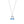 Dainty Moissanite Cherry Fruit Charm Necklace - Perimade & Co.