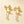 Dainty North Star CZ Chain Drop Stud Earrings - Perimade & Co.