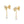 Dainty North Star CZ Chain Drop Stud Earrings - Perimade & Co.