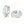 Dainty Opal Channel Set Huggie Hoop Earrings - Perimade & Co.