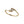 Dainty Oval CZ Gold Stacking Bypass Ring - Perimade & Co.