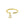 Dainty Pear Charm Pave Open Adjustable Ring - Perimade & Co.