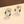 Dainty Rainbow CZ Hollow Circle Stud Earrings - Perimade & Co.