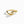 Dainty Round Solitaire Bypass Wave Band Ring - Perimade & Co.