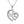 Dainty Silver Mom Heart Charm Necklace - Perimade & Co.