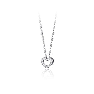 Dainty Small Heart Charm Pendant Necklace - Perimade & Co.