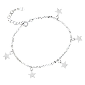 Dainty Star Charm Stacking Station Bracelet - Perimade & Co.
