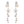 Star-shaped earrings with gold and clear gemstones on a white background