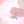 Silver necklace with star-shaped pendant on a pink background