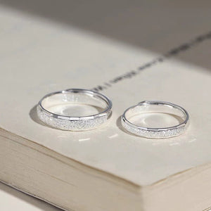 Dainty Stardust Sparkle Couple Matching Ring - Perimade & Co.