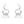 Dainty Tiny Fish Dangle Drop Earrings - Perimade & Co.