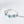 Dainty Turquoise Evil Eye Open Stacking Ring - Perimade & Co.