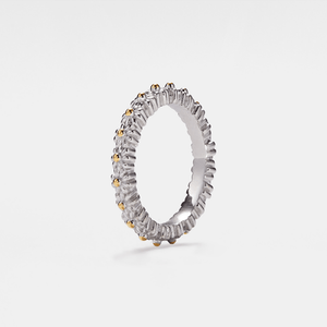 Daisy Flower Couple Matching Wedding Ring - Perimade & Co.